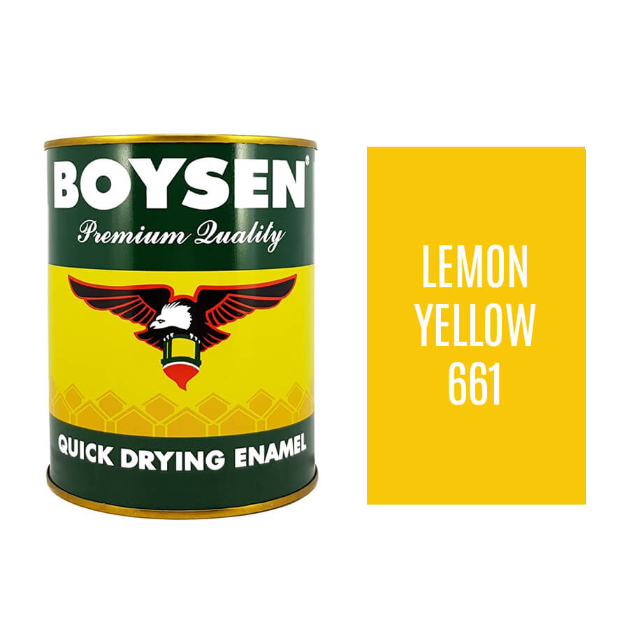 lemon yellow boysen